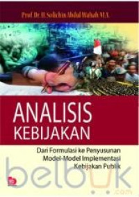 ANALISIS KEBIJAKAN PUBLIK