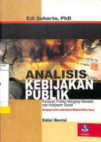 ANALISIS KEBIJAKAN PUBLIK