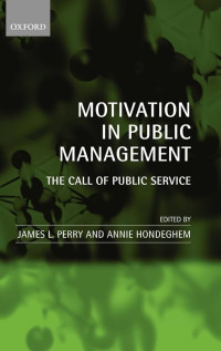 MOTIVATION IN PUBLIC MANAGEMENTS